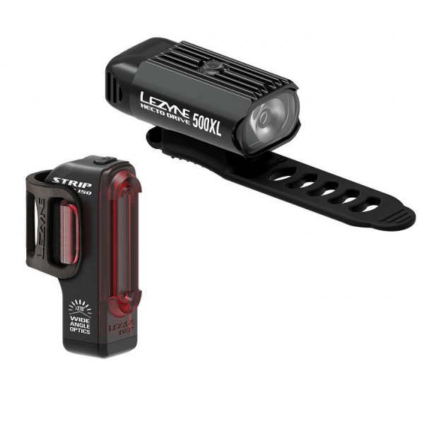 Lezyne LED Hecto Drive XL Avant + Strip Arrière