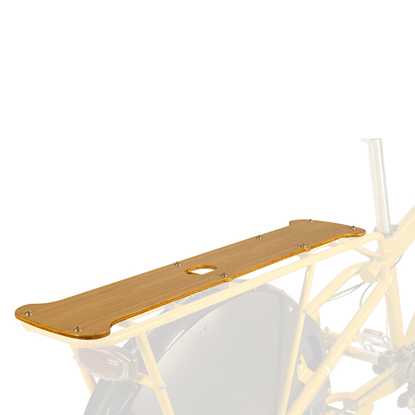 Plateforme Bamboo Deck pour vélos cargo Yuba Mundo